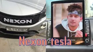 Nexon#nexoninterior#androidplayer#nexontesla#teslaplayer#nexonmodifiction#bindramotors#delhiheart