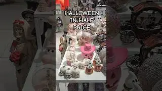 SHOPPING IN POLAND 👉 HALLOWEEN IN HALF PRICE⭐️ PART 1 #halfprice #shopping #halloween