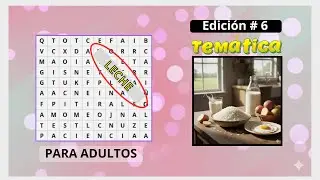 Sopa de Letras de Comida 🍽️ | Ejercicio Mental.