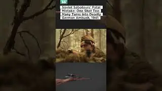 When Soviet Saboteurs Ambush Gone Wrong | German Tanks & Machine Guns Destroy Snipers in WWII