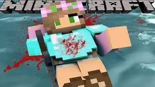 Minecraft  - SHARKY STABS LITTLE KELLY!?!?