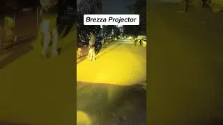 High Beam Challan Se Bachao! | Brezza Legal Projector Lights Setup | #Shorts