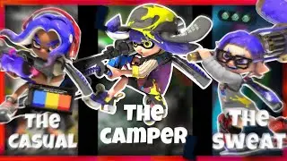 The splatoon 3 stereotypes (noob, toxic, etc.)