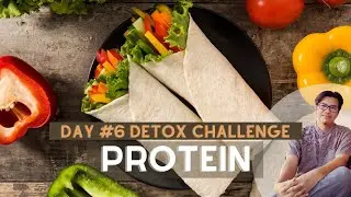 Day 6: Detox Challenge #shaklee - Protein Haiwan | Roti Tortila Ayam Bakar