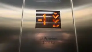 Quick ride of a KONE elevator in Amsterdam