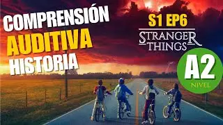 Spanish Listening Practice A2 | Stranger Things (Season 1 Episode 6)