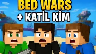 EKİPLE MİNECRAFT İKİ OYUN TEK VİDEO! | Bed Wars & Katil Kim Macerası!