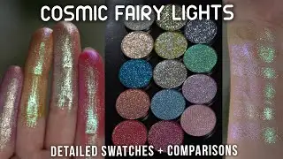 Terra Moons Cosmic Fairy Lights Collection | Detailed swatches and comparisons