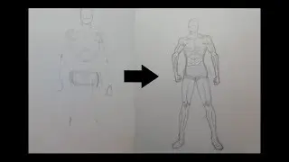 Jak kreslit lidskou postavu - Tutoriál pomocné kostry
