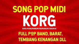 Set song midi korg pa 300, pa600, pa700, pa1000, pa4x
