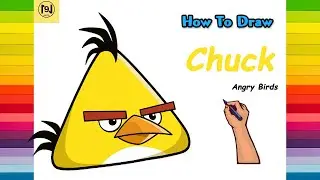How to Draw Chuck from Angry Birds Movie