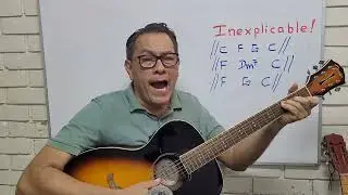 Inexplicable. Denicher Pol. Tutorial Cover guitarra. Acordes en el tablero, Rodrigo Mateus a