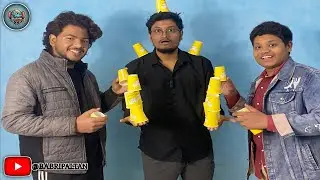 CUP HOLD GAME |कप होल्ड गेम | party game | Cup hold game with friends | #babripalten #cupgame ♥️♥️😄👇
