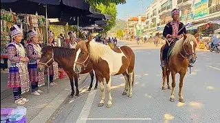 Unique Asian Market Fair-Horse Meat and Traditional Culture