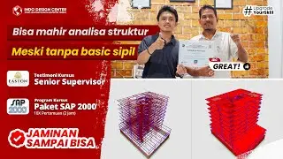 Kursus SAP 2000 Dari Nol SAMPAI BISA di Jakarta