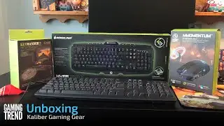 Kaliber Gaming Gear Unboxing