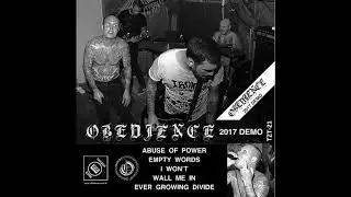Obedience. 2017 Demo. Hardcore punk from Austin, Texas.