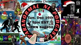 Paranormal NL - UN-comfortable Christmas Special with Erick Szilagyi
