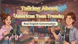 Talking About American Teen Trends |  English Podcast For Learning English