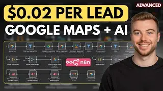 Как генерировать лиды с помощью Google Карт! (n8n + Apify)