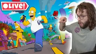 LIVE🔴Simpsons Fortnite Mini Season! | Unreal Ranked Zero Builds and Pubs | use code: Sliinky