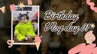 The biggest celebrations of prisha's first birthday🥳🥳