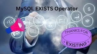 SQL Tutorial  - SQL EXISTS and NOT EXISTS Operator | MySQL  command | beginner MySQL
