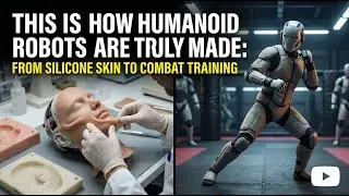 This Is How Humanoid Robots Are Truly Made: From Silicone Skin to Combat Training