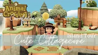 Coralacre - Cute Cottagecore Island Tour 🛫 | Animal Crossing: New Horizons