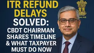 ITR Refund Delays SOLVED: CBDT Chairman Shares Timeline & What Taxpayers Must Do Now l Tax Grievance