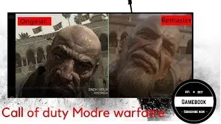 Game book - Call of duty modern warfare vs remastered compare