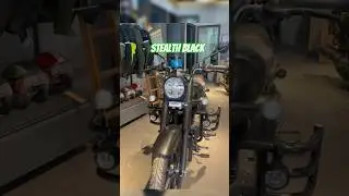 Classic 350 stealth black full accessories #royalenfield #classic350
