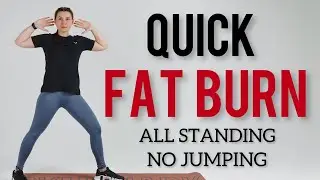Weight Loss Full-Body Workout / 15 MIN STANDING FAT BURNING CARDIO / No Equipment, No Jumping