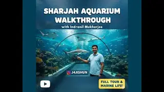 Exploring Sharjah Aquarium: Full Walkthrough & Marine Life Tour with Indranil Mukherjee I Full HD