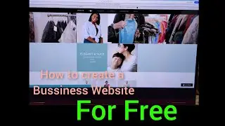 How To Create A Business Website For Free Beginners Friendly | Make Your Own Website | Mia Yurka