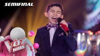 Matías Gaviria canta 'Yo no sé mañana' - Semifinal | La Voz Kids 2024