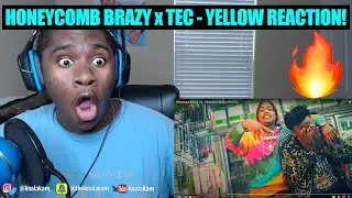 THE BEAT WAS INSANE! Honeycomb Brazy x Tec - Yellow | Reaction!