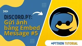 [Python] Gửi ảnh/GIF mèo cute bằng Embed Message! - Discord Self Bot #5 🙀🙀🙀