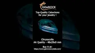 Chrysocolla Cabochon Ch-2A-0048 #cabochon  #cabochonforjewelry  #cabochonsupplier  #cabochons