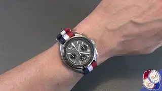 Fun with watch straps - the Meteor Bulova Lunar Pilot!
