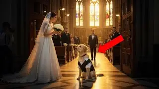Her Dog Stopped Her at the Wedding Doors - What She Discovered Was Heart-Stopping