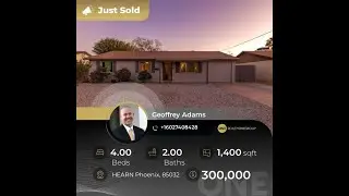 Just Sold this listing Address: 3627 E HEARN Road, Phoenix AZ 85032