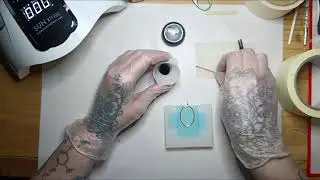 fingerprint uv resin pendant