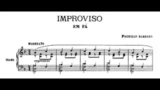 Paurillo Barroso - Improviso em F&aacute; (Gerardo Parente, piano)