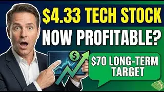 $4.33 Tech Stock Turned Profitable - $70 Long-Term Target Possible?