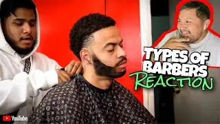 REACTING TO LOVELIVESERVE DIFFERENT TYPES OF BARBERS!
