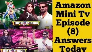 Amazon Hip Hop India Mini TV Contest Quiz Answers Today  Amazon Hip Hop Quiz Ep.8 Answers Today 2023