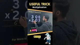 Multiplication | Best Trick For Multiplication #doubtpucho #shorts #mathstricks