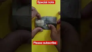SPECIAL ONE RUPEE NOTE #shorts#ytshorts#@prallinoneofficial