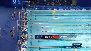 Argento Staffetta mista 4x100m stile libero - Universiadi Estive Chengdu 2023 - #throwback